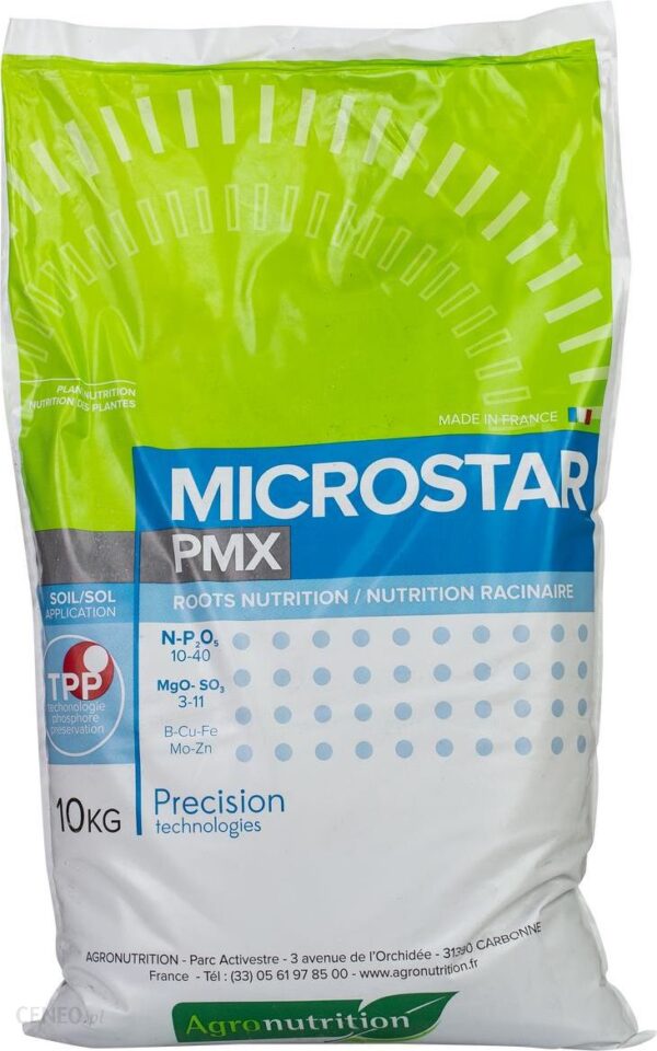 Agronutrition Microstar Pmx 10kg Nawóz Startowy