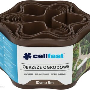 Cellfast Obrzeże ogrodowe 10cm Brązowe 9m (30011H)