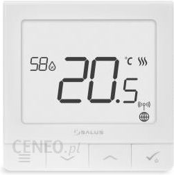 Salus Controls Regulator Temperatury Z Czujnikiem Wilgotności 230V Sq610